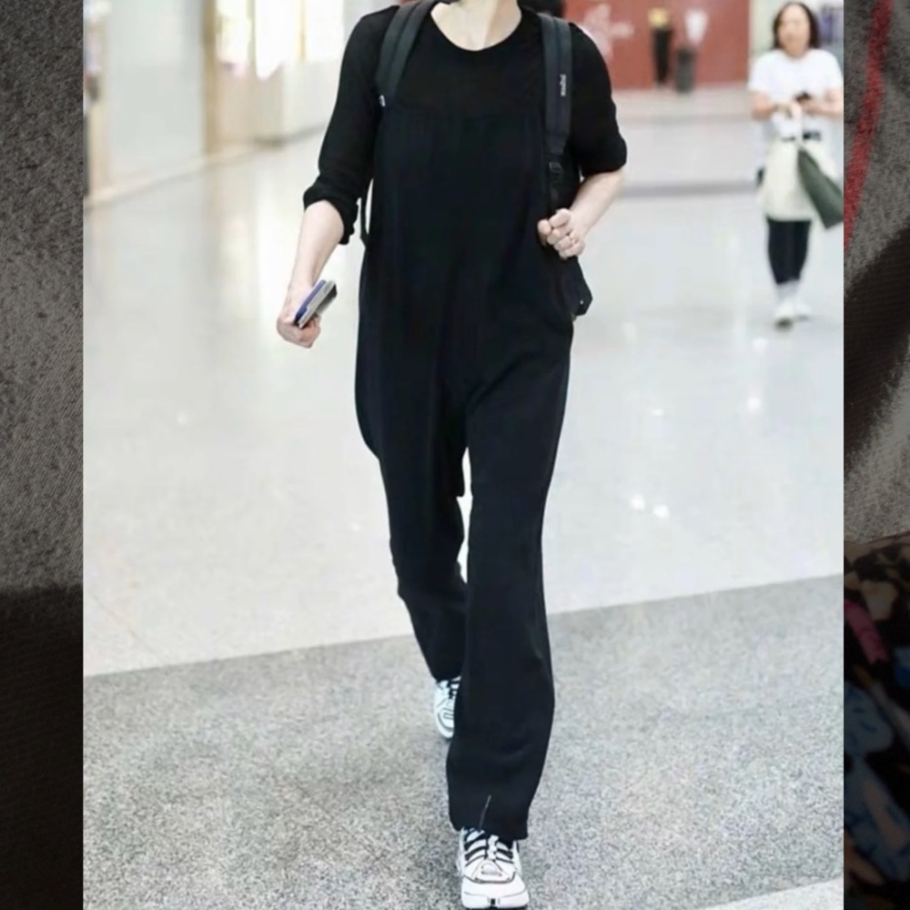 Black jumpsuit
